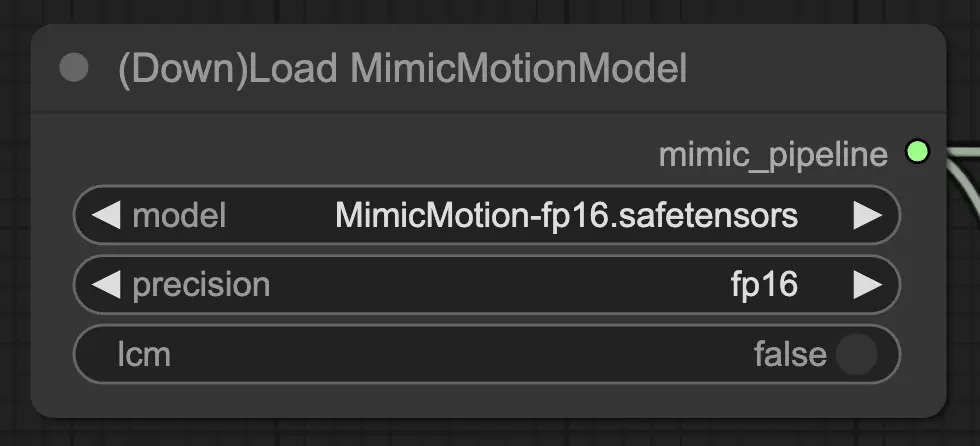 DownLoadMimicMotionModel